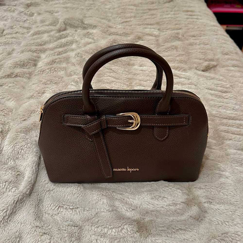 Nanette Lepore Dark Brown Satchel